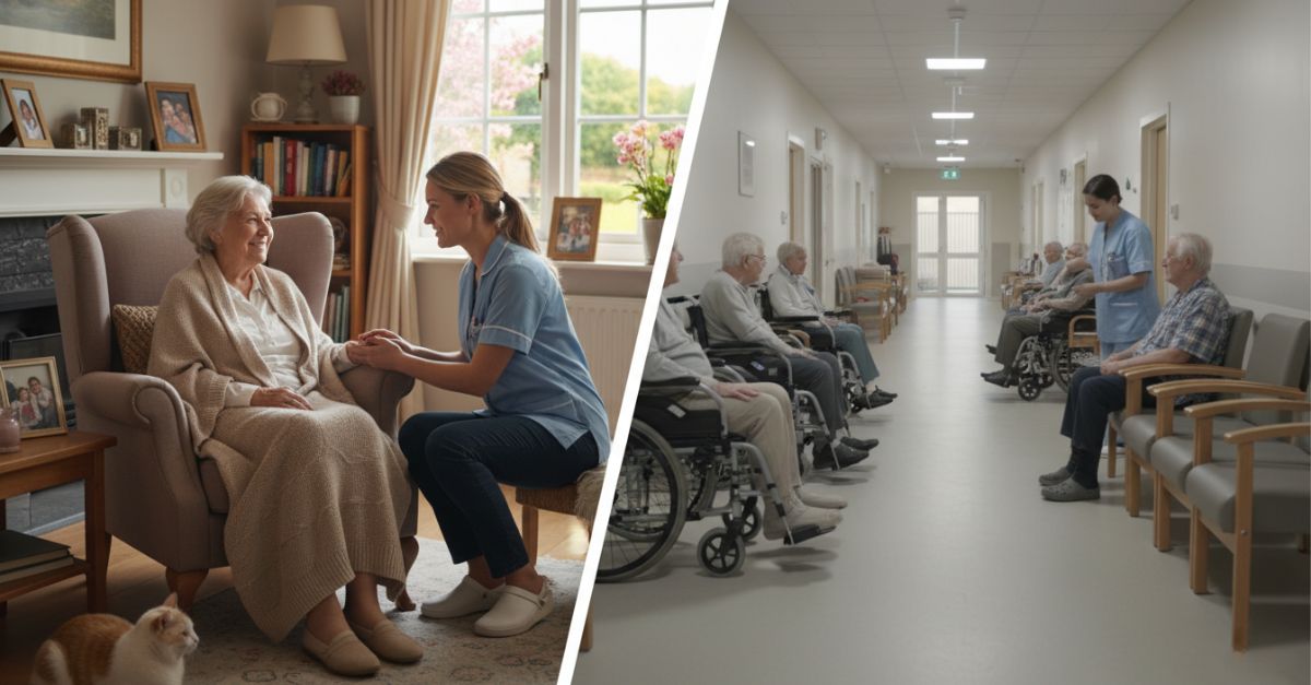 ¿Cuáles son las principales beneficios del cuidado de mayores en casa?