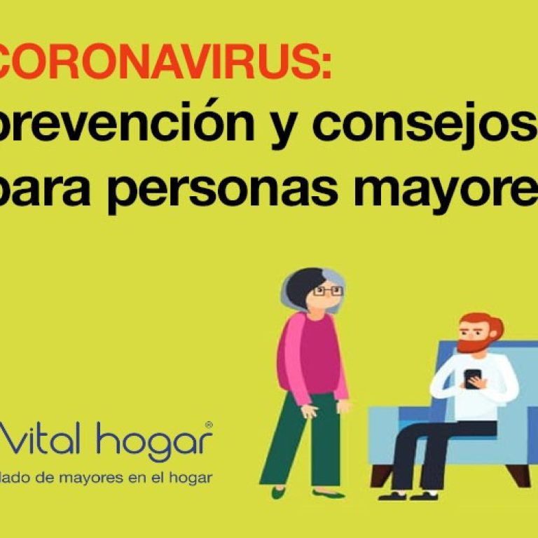 Recomendaciones para mayores para combatir el covid-19